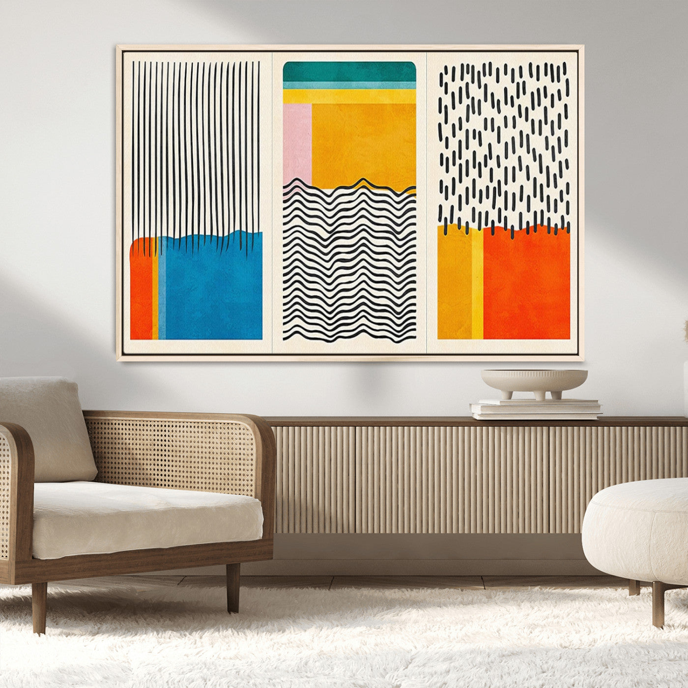 MGV-FC-36X24 - Canvas Print Wall Art Abstract Illustrs Art Boho