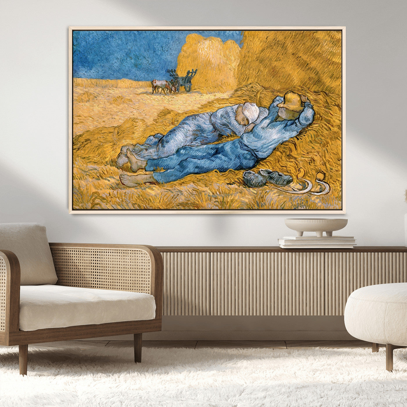 MGV-FC-36X24 - Master Artist Vincent Van Gogh Nature Wilderness Illustrs Fine Art Canvas Print