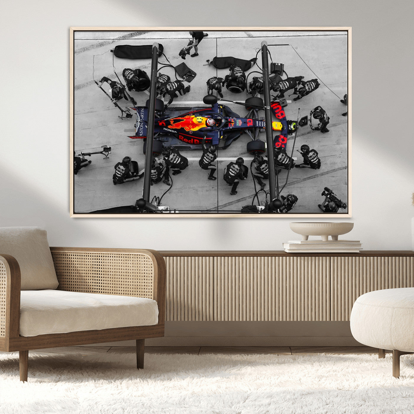 MGV-FC-36X24 - RedBull Formula 1 Canvas Wall Art Print