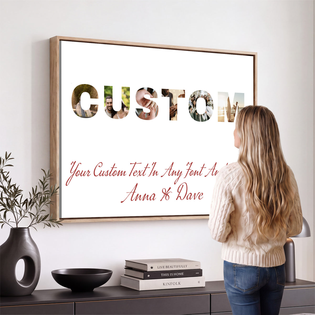 80645701-MGV-CV-36X24 - Custom Canvas Print - Personalized Wall Art for Home Decor Wall Art Print, Create Your Own Photo