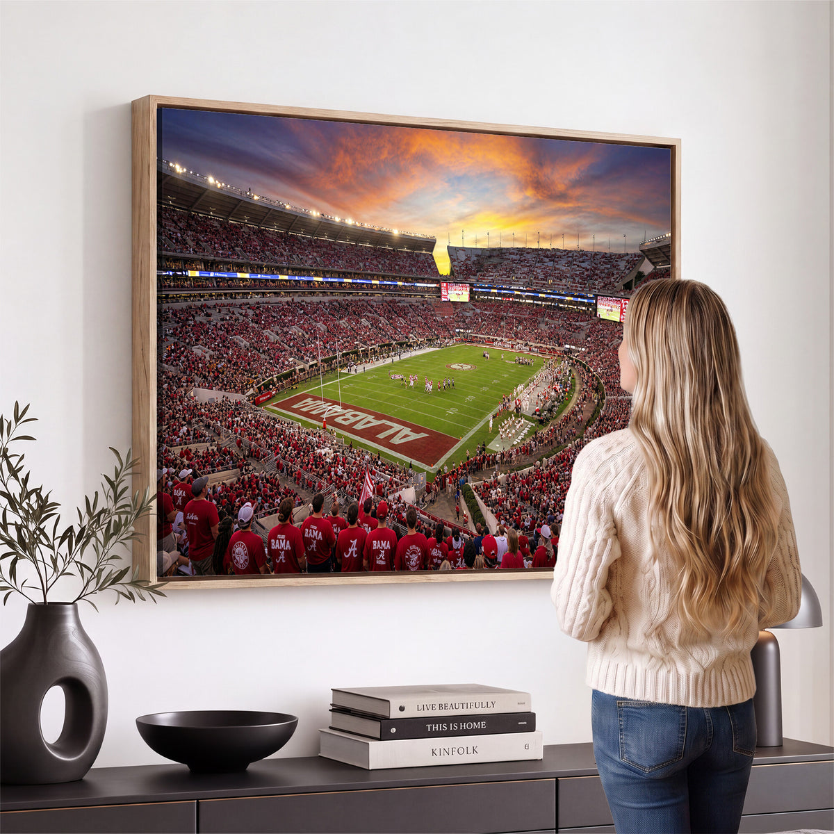 41995919-MGV-CV-36X24 - Stadium Wall Art Canvas Print