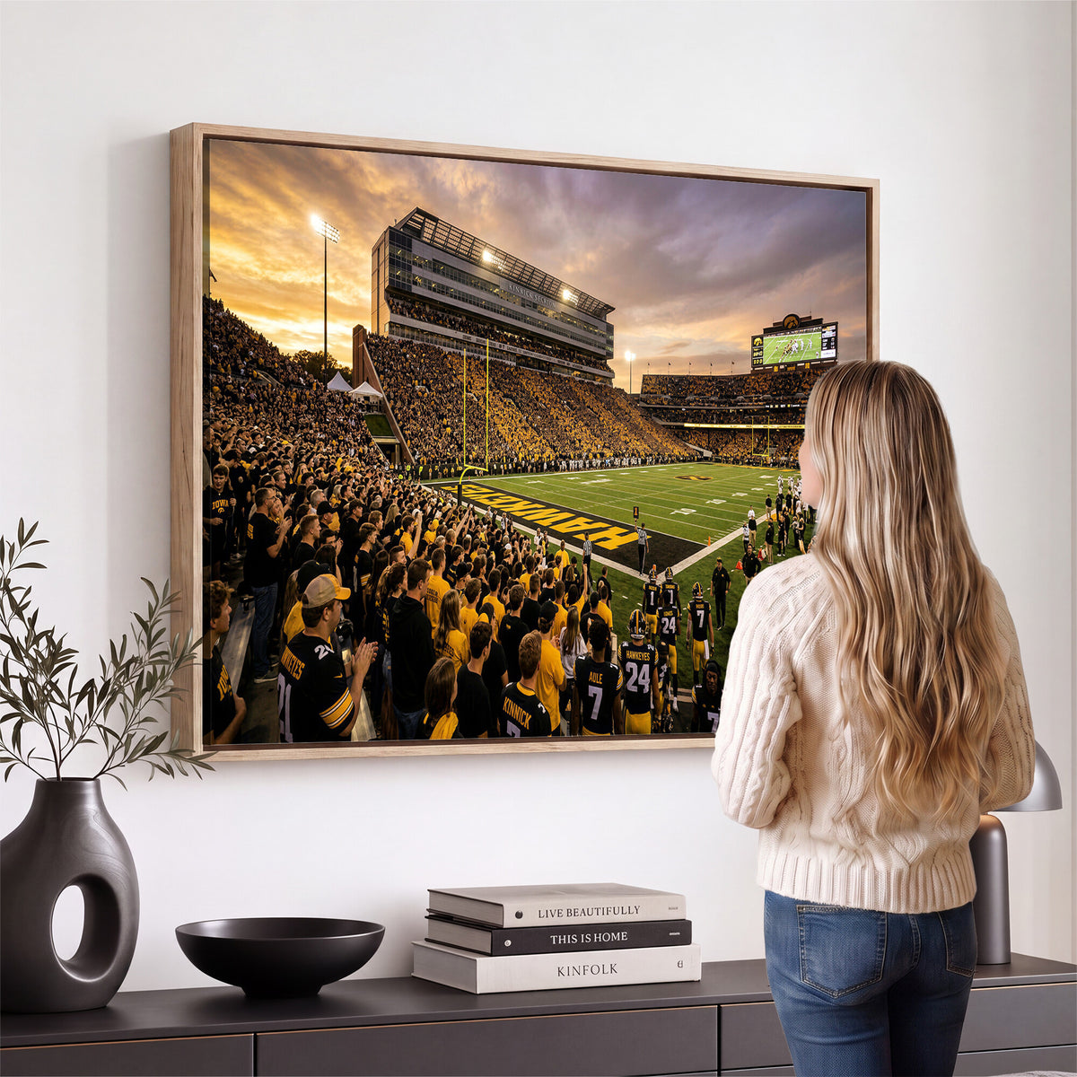 60847729-MGV-CV-36X24 - Stadium Wall Art Canvas Print