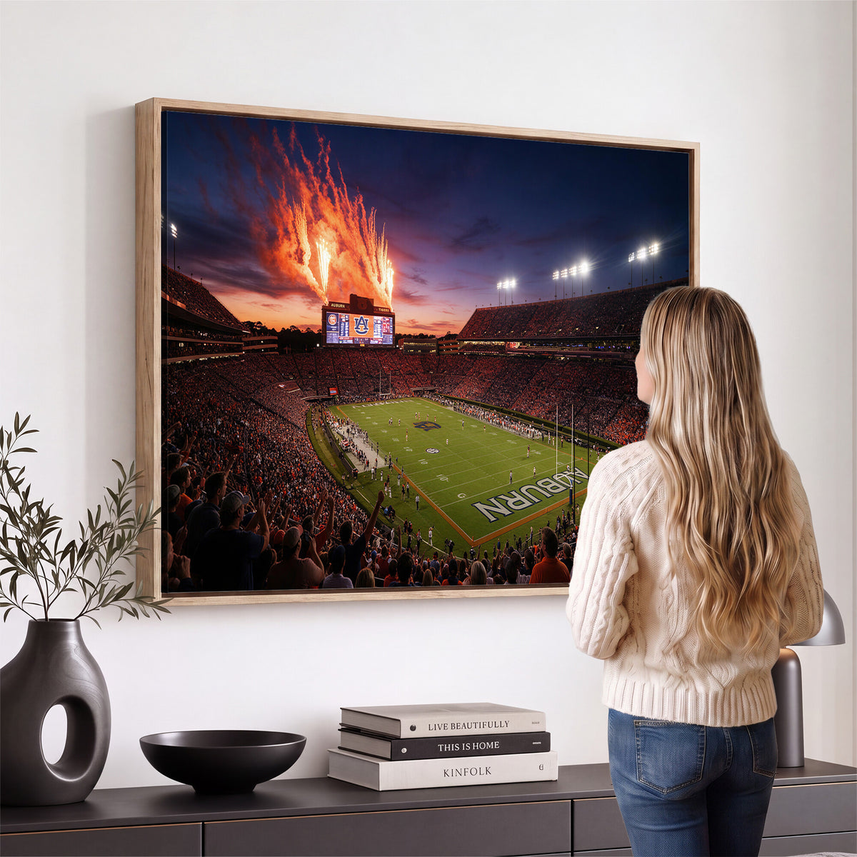 30686080-MGV-CV-36X24 - Stadium Wall Art Canvas Print