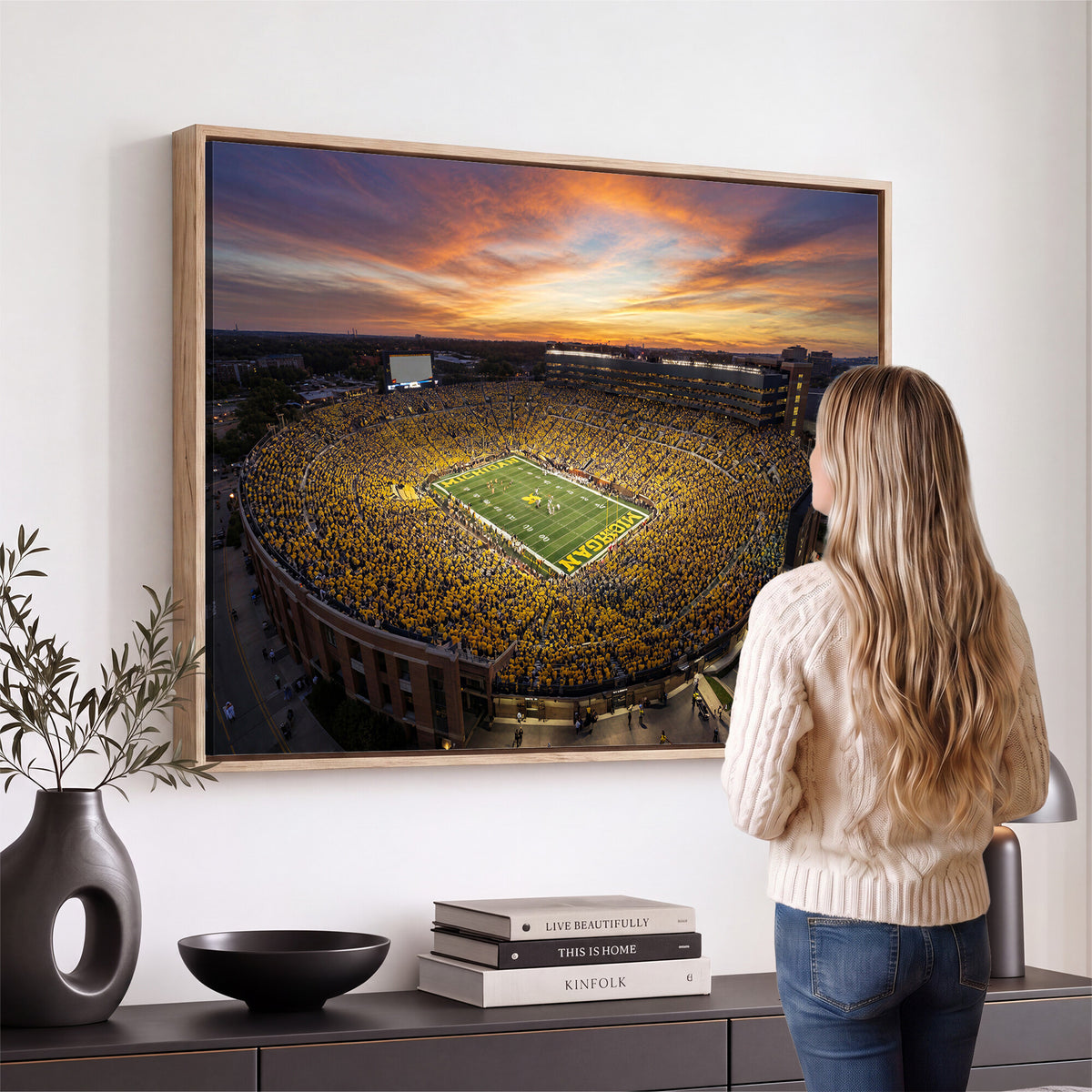 64902586-MGV-CV-36X24 - Stadium Wall Art Canvas Print