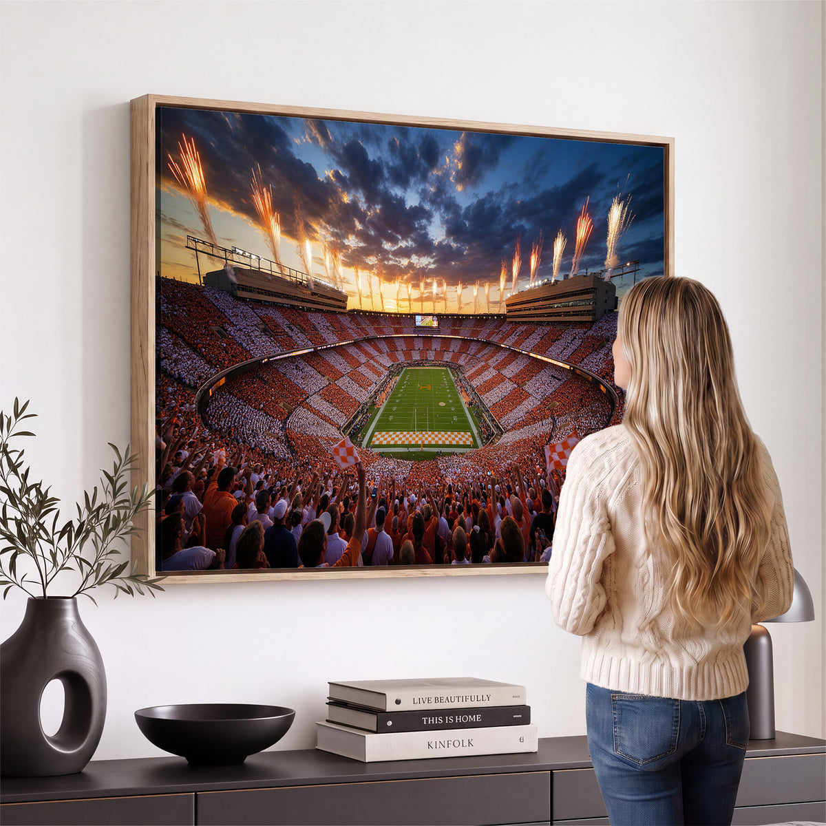 29672818-MGV-CV-36X24 - Stadium Wall Art Canvas Print