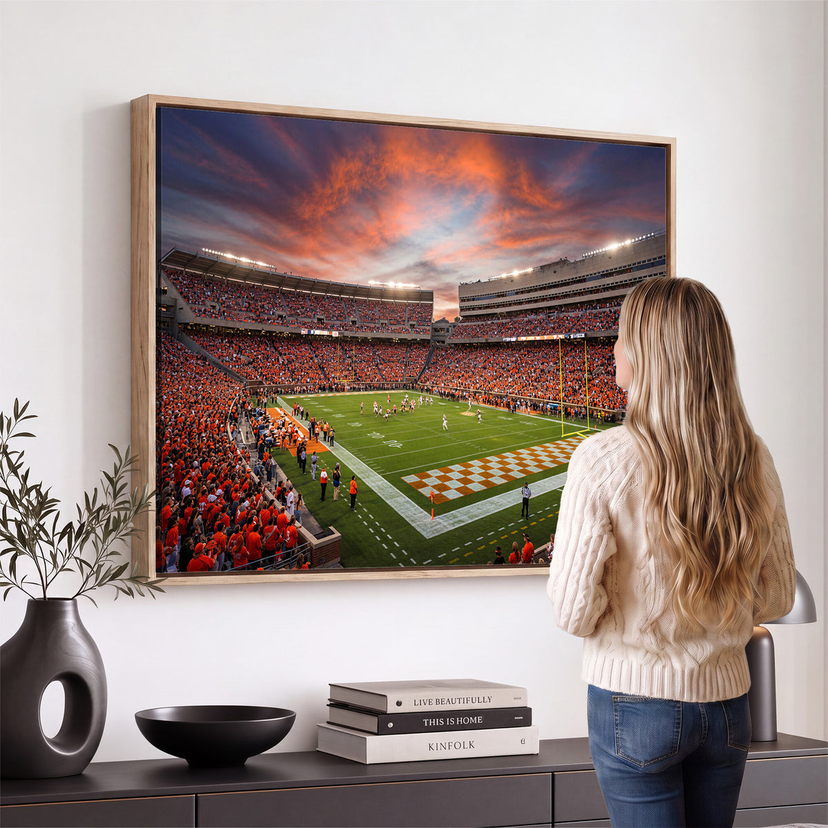 67648335-MGV-CV-36X24 - Stadium Wall Art Canvas Print