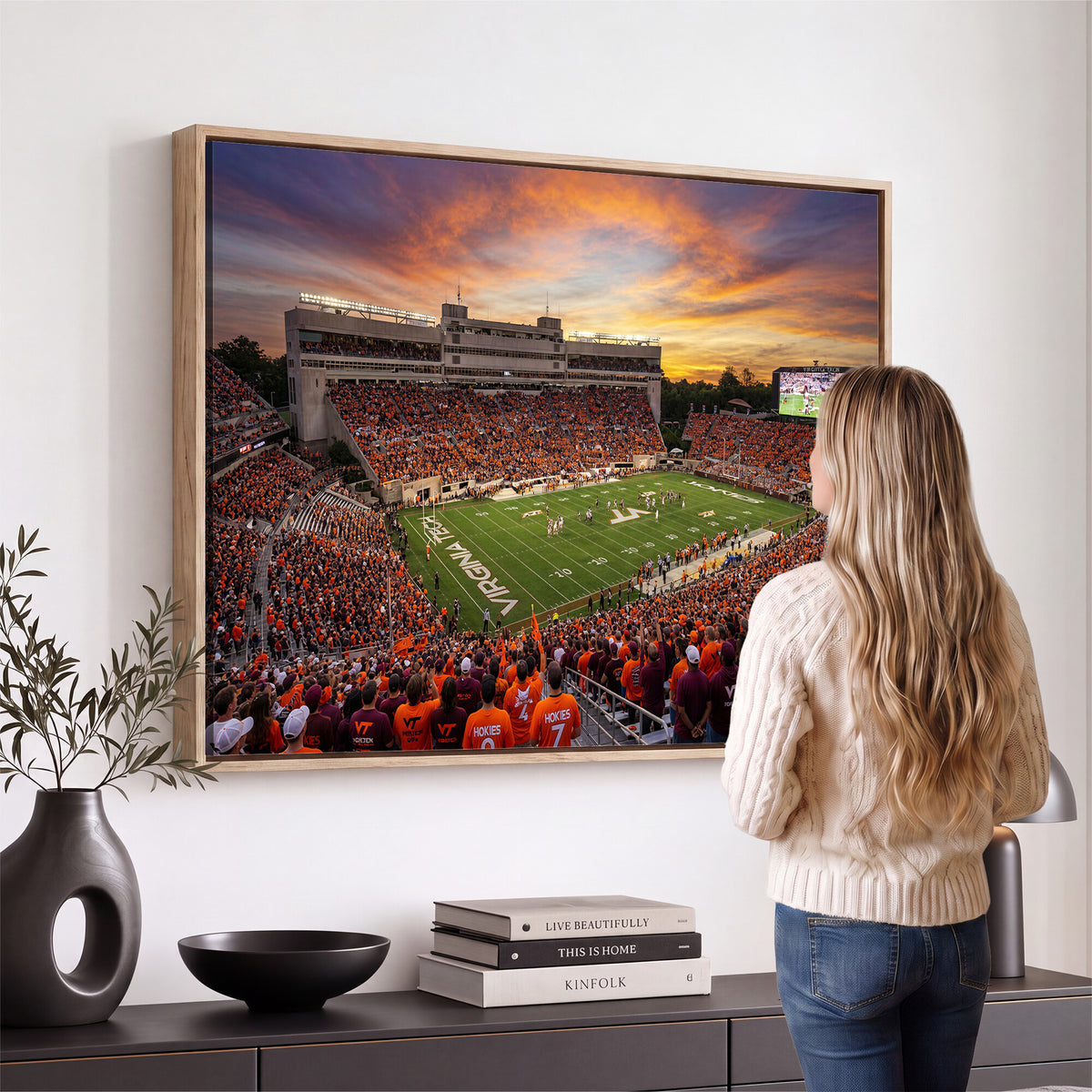 23178259-MGV-CV-36X24 - Stadium Wall Art Canvas Print