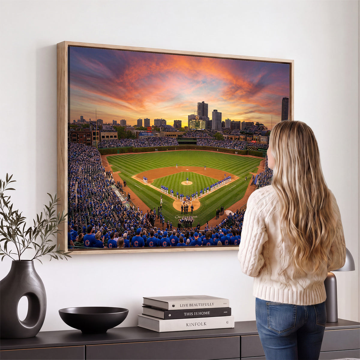 42812246-MGV-CV-36X24 - Stadium Wall Art Canvas Print
