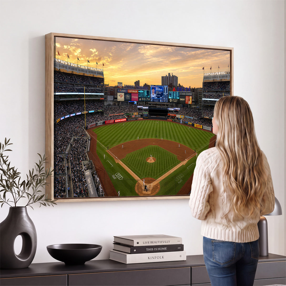 17396699-MGV-CV-36X24 - Stadium Wall Art Canvas Print