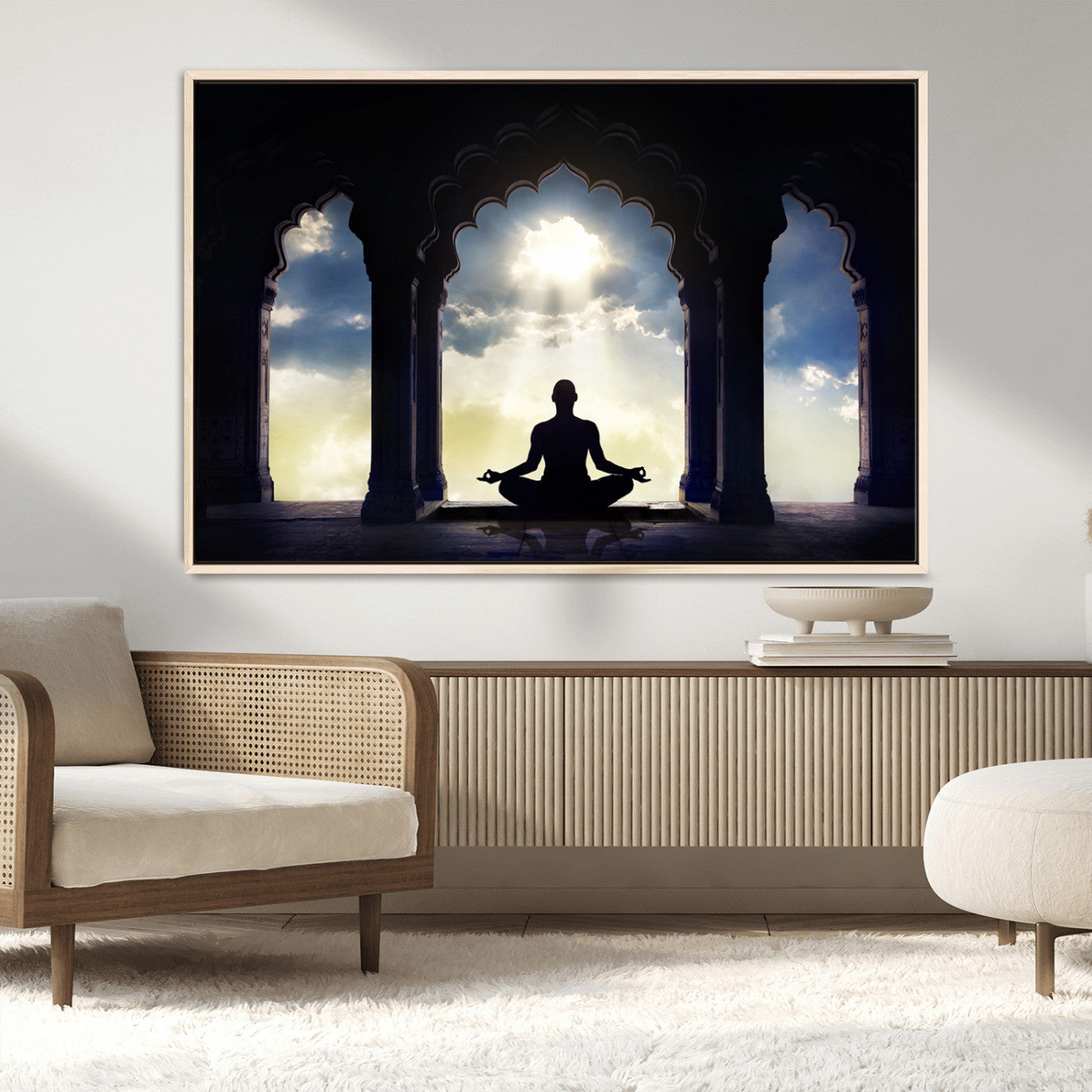 MGV-FC-36X24 - Women and Yoga Wall Art Canvas Print