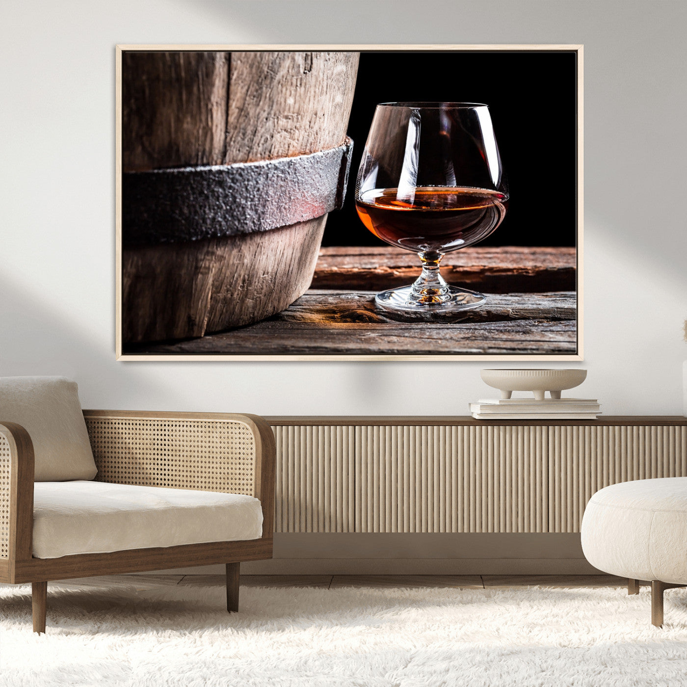 MGV-FC-36X24 - Scots Whiskey Wall Art Canvas Print