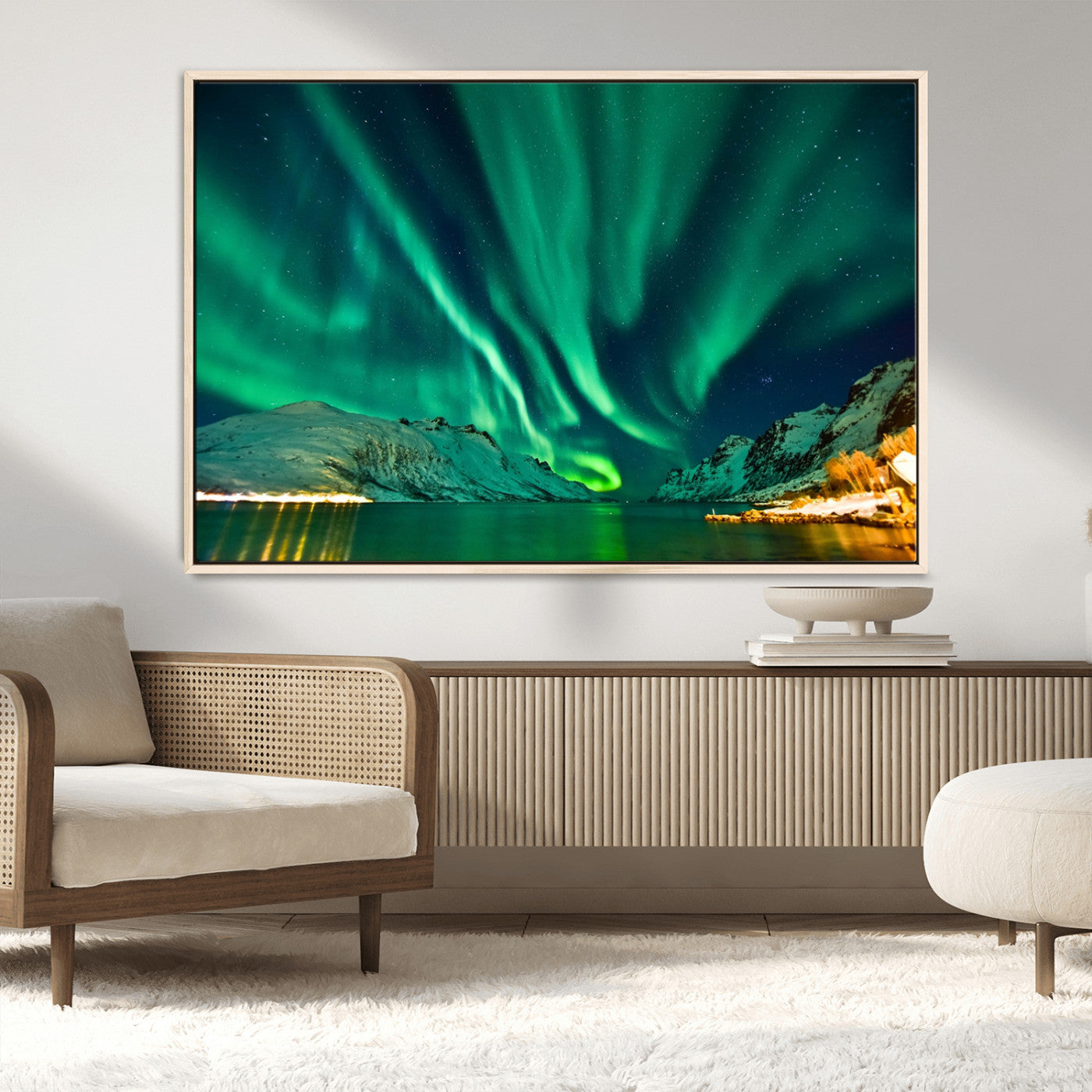 MGV-FC-36X24 - Northern Lights Wall Art Canvas Print