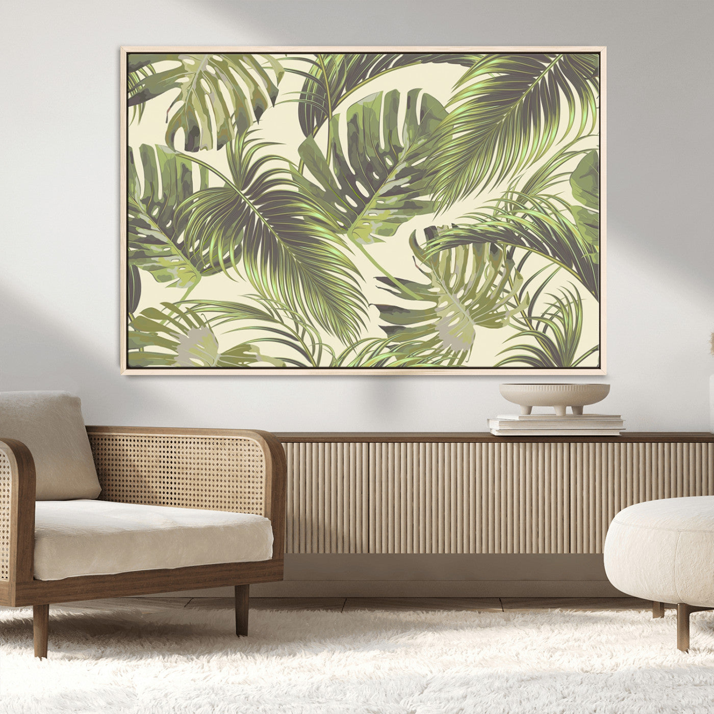 MGV-FC-36X24 - Palm Leaves Canvas Print