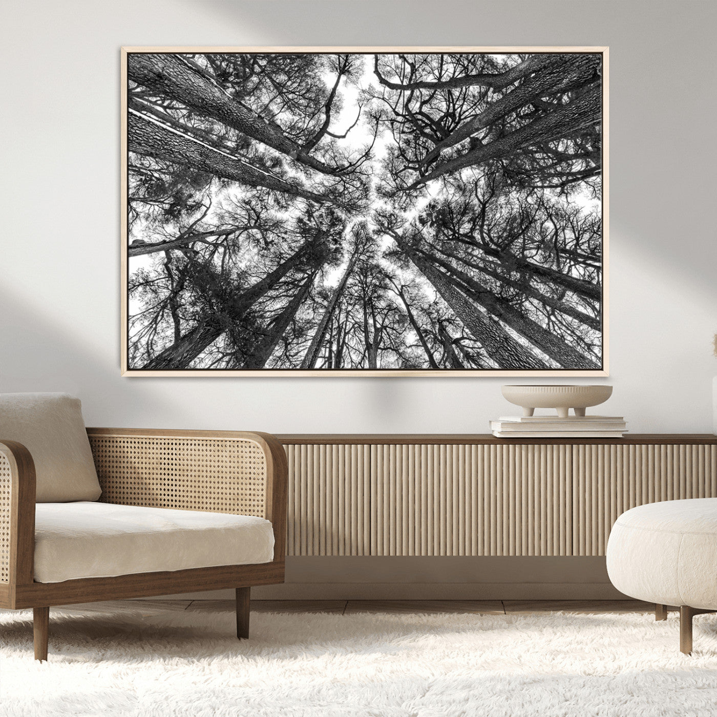 MGV-FC-36X24 - Trees Contemporary Art Canvas Print