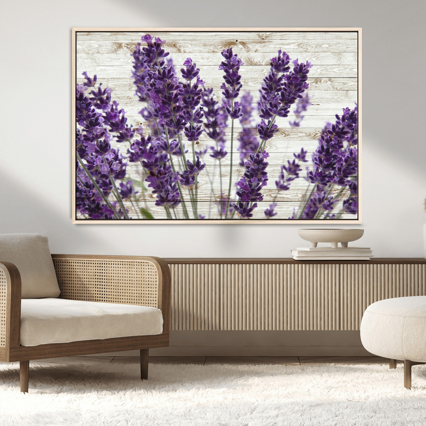 MGV-FC-36X24 - Lavender Canvas Wall Art Flower Print