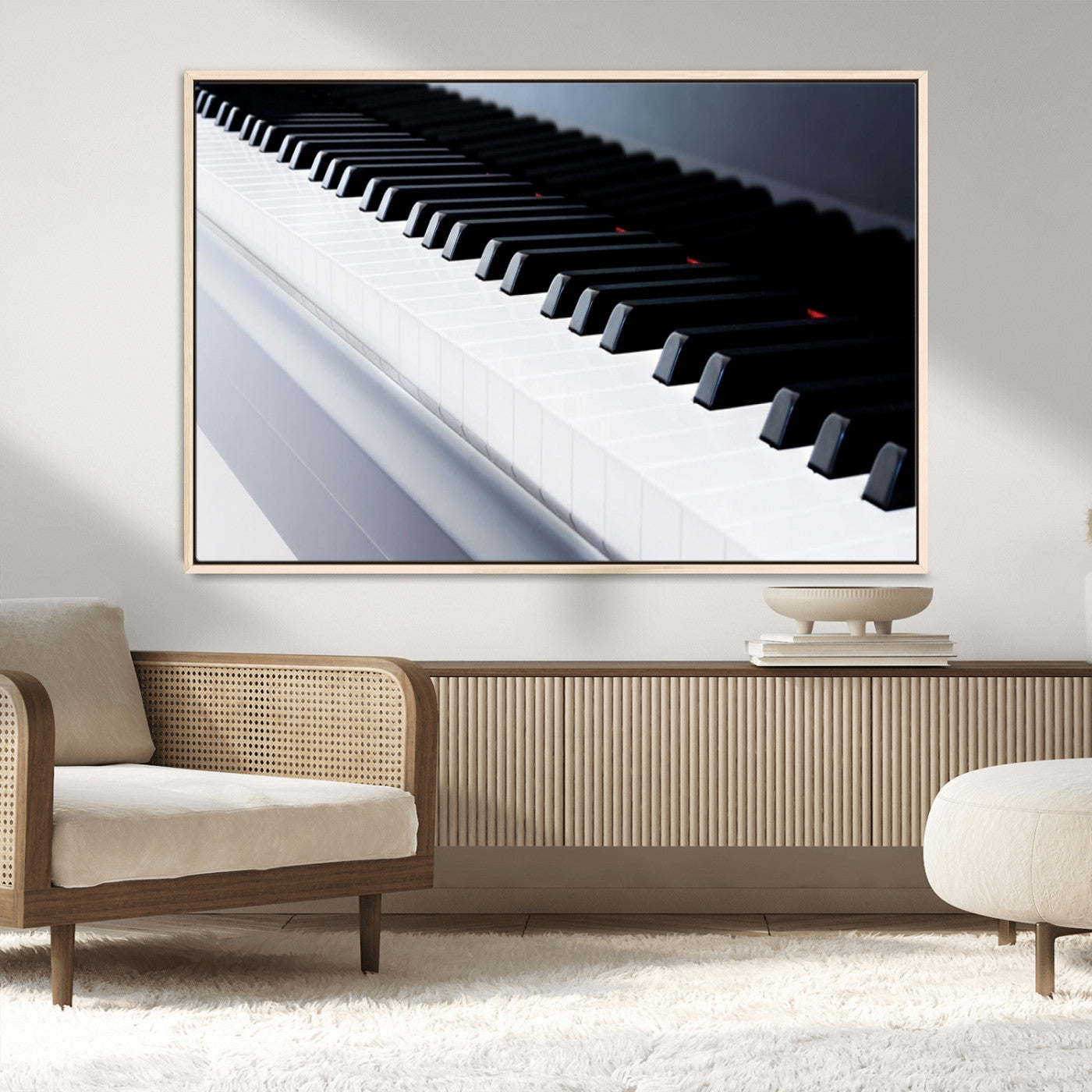 MGV-FC-36X24 - Piano Artwork Canvas Wall Art Print