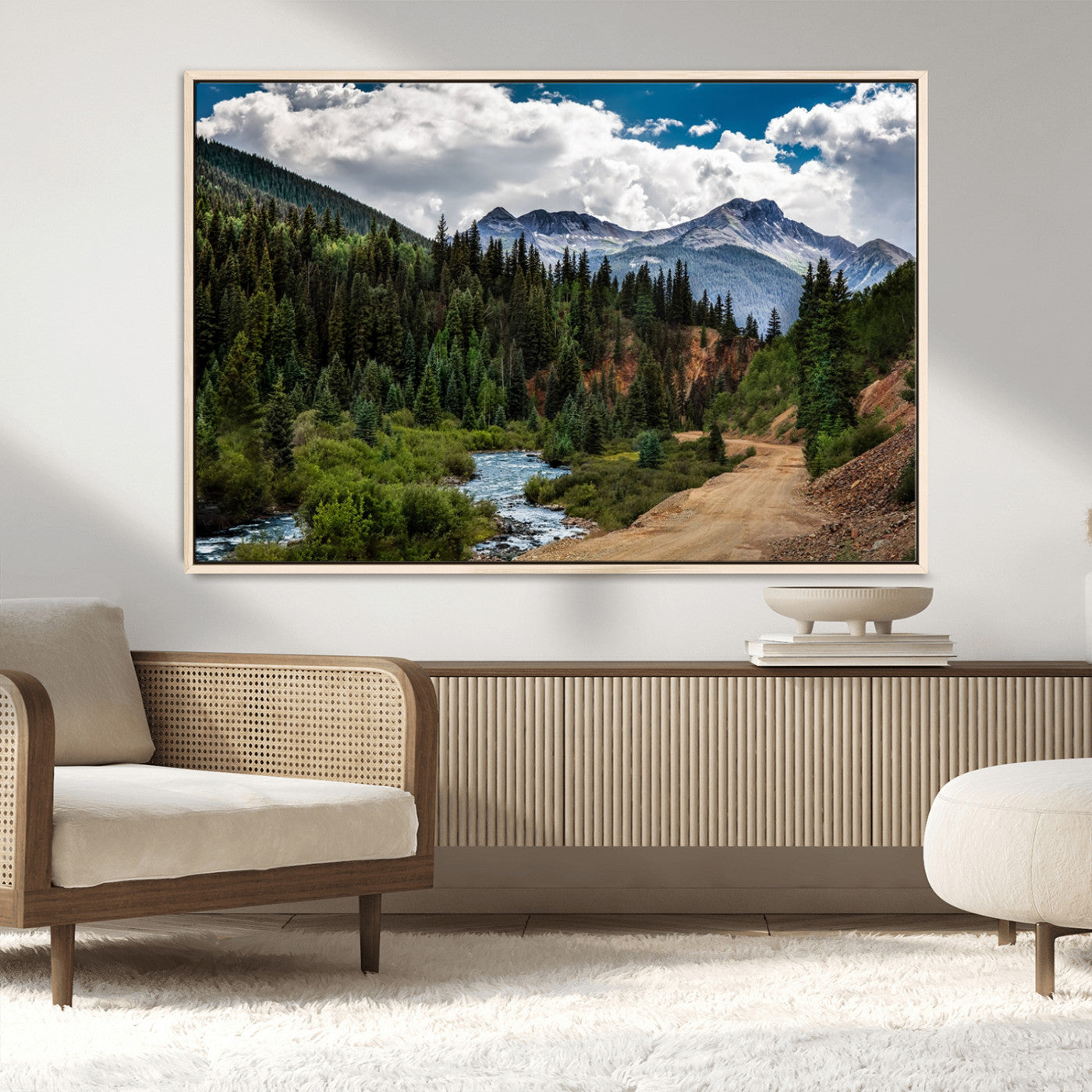 MGV-FC-36X24 - San Juan Nal Forest Wall Art Landscape Canvas Print