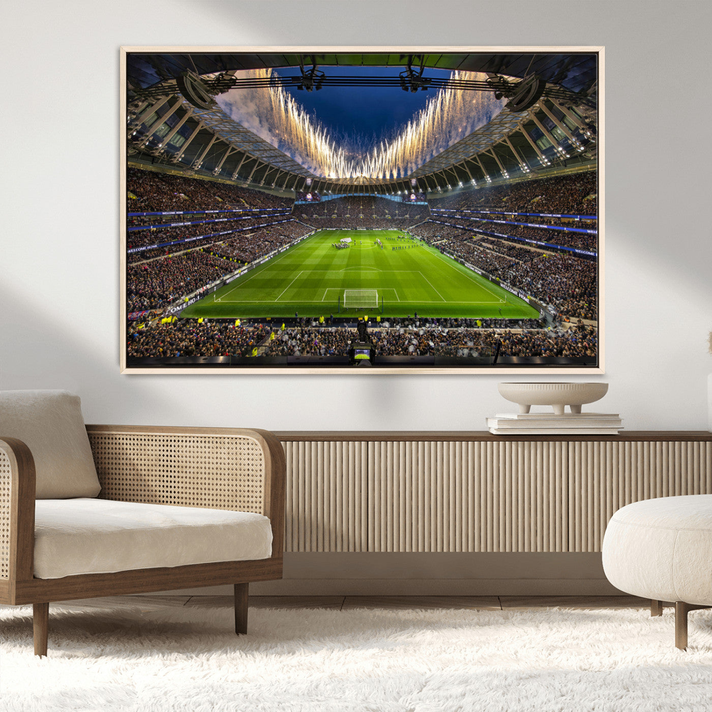 MGV-FC-36X24 - Tottenham Hotspur Football Team Print - London Tottenham Hotspur Stadium Wall Art Canvas Print