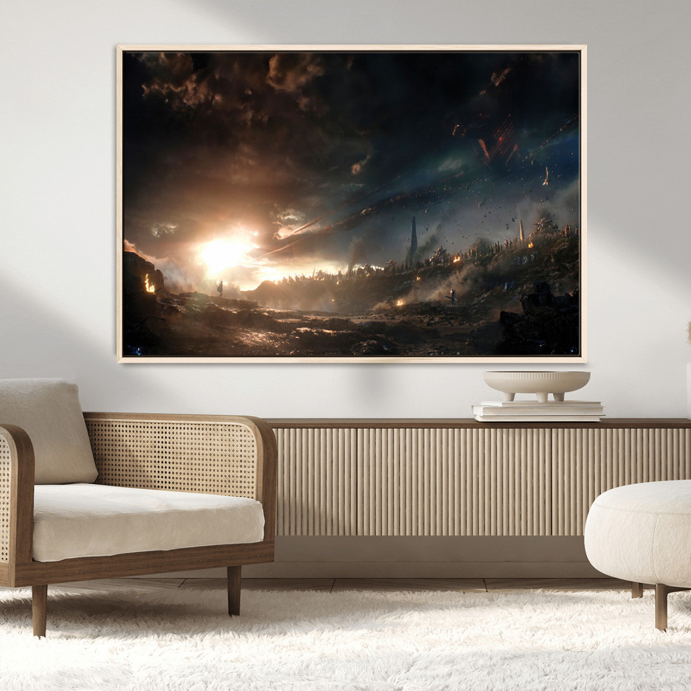MGV-FC-36X24 - Avengers Planet Wall Art Canvas Print