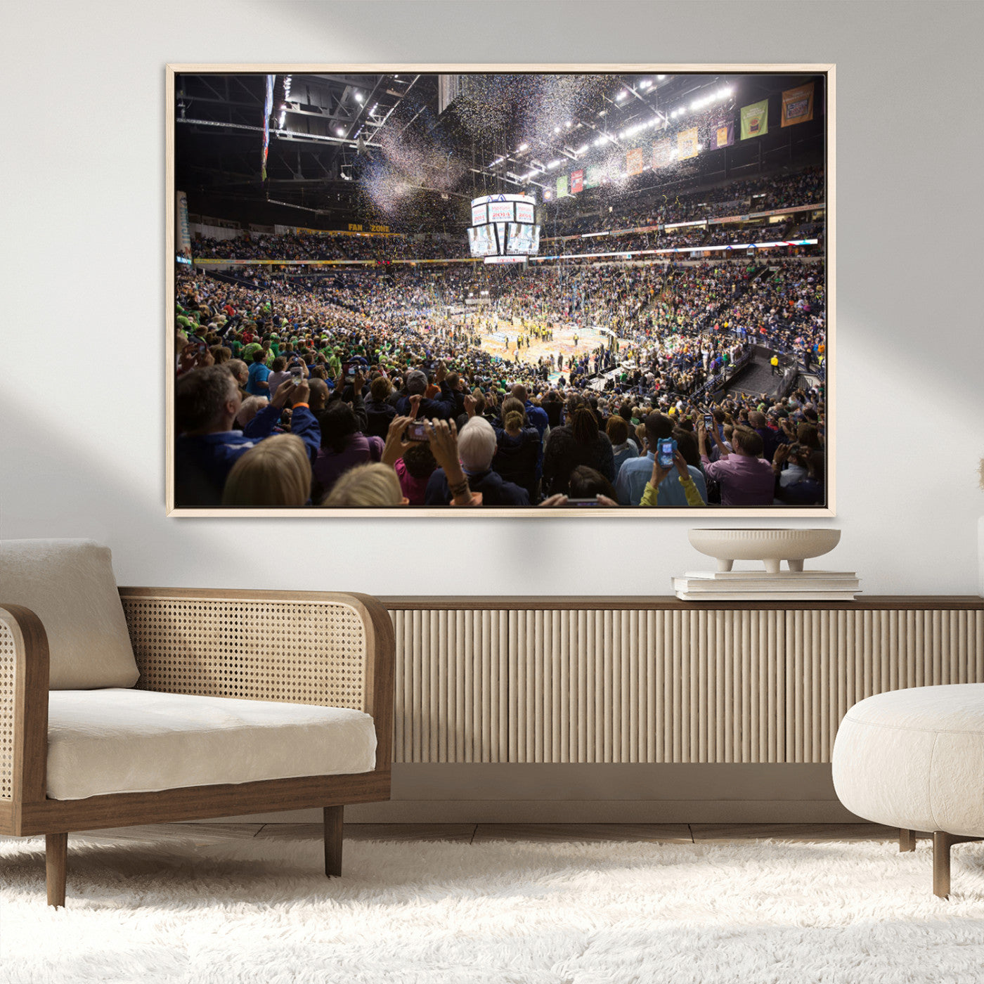 MGV-FC-36X24 - Bridgestone Arena Wall Art Canvas | Nashville Predators Hockey Team Print | Canvas Print | Ready to