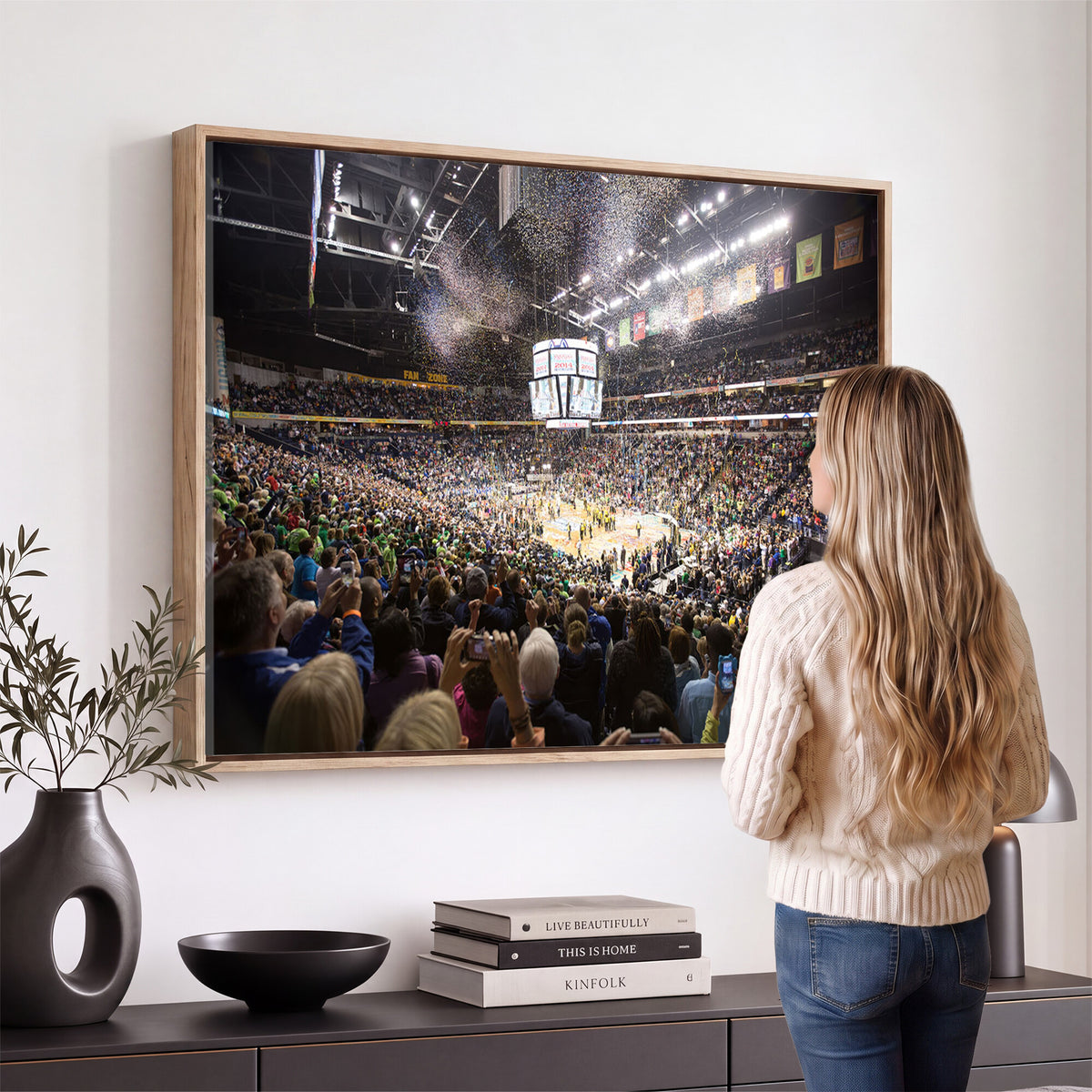 66251-MGV-CV-36X24 - Bridgestone Arena Wall Art Canvas, Nashville Predators