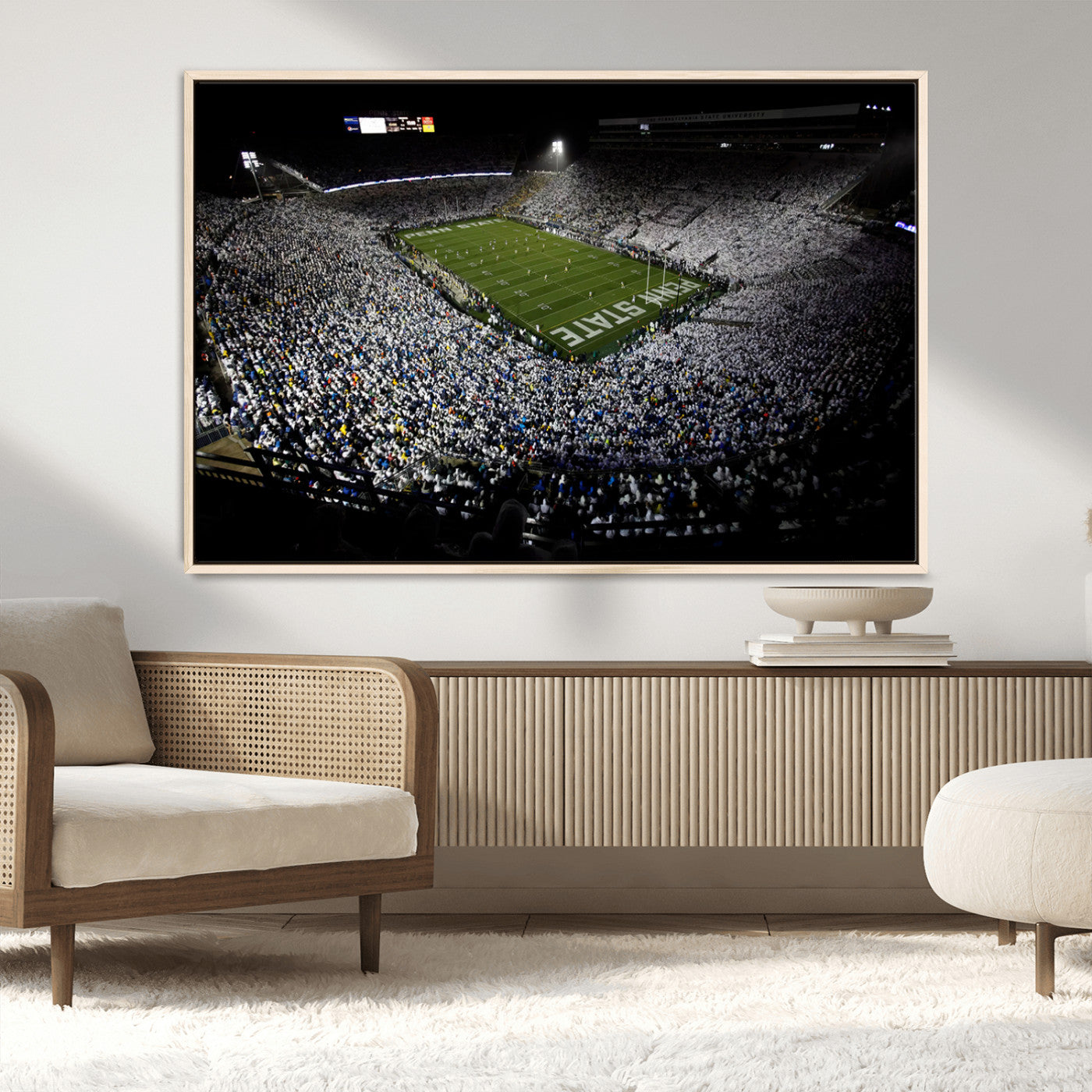 MGV-FC-36X24 - Penn State Football Stadium Wall Art - Beaver Stadium Canvas Print