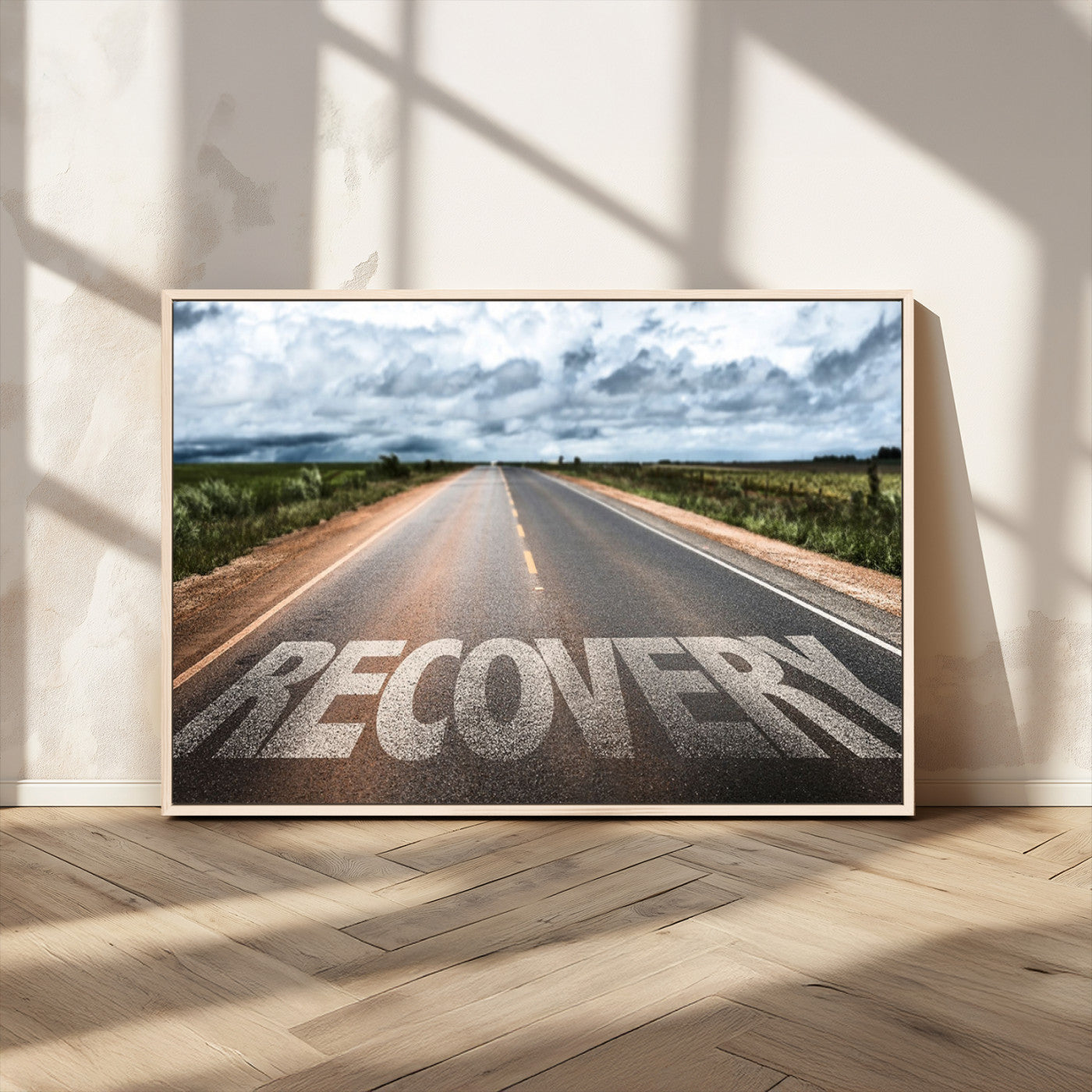 MGV-FC-36X24 - Recovery Road Wall Art Canvas Print