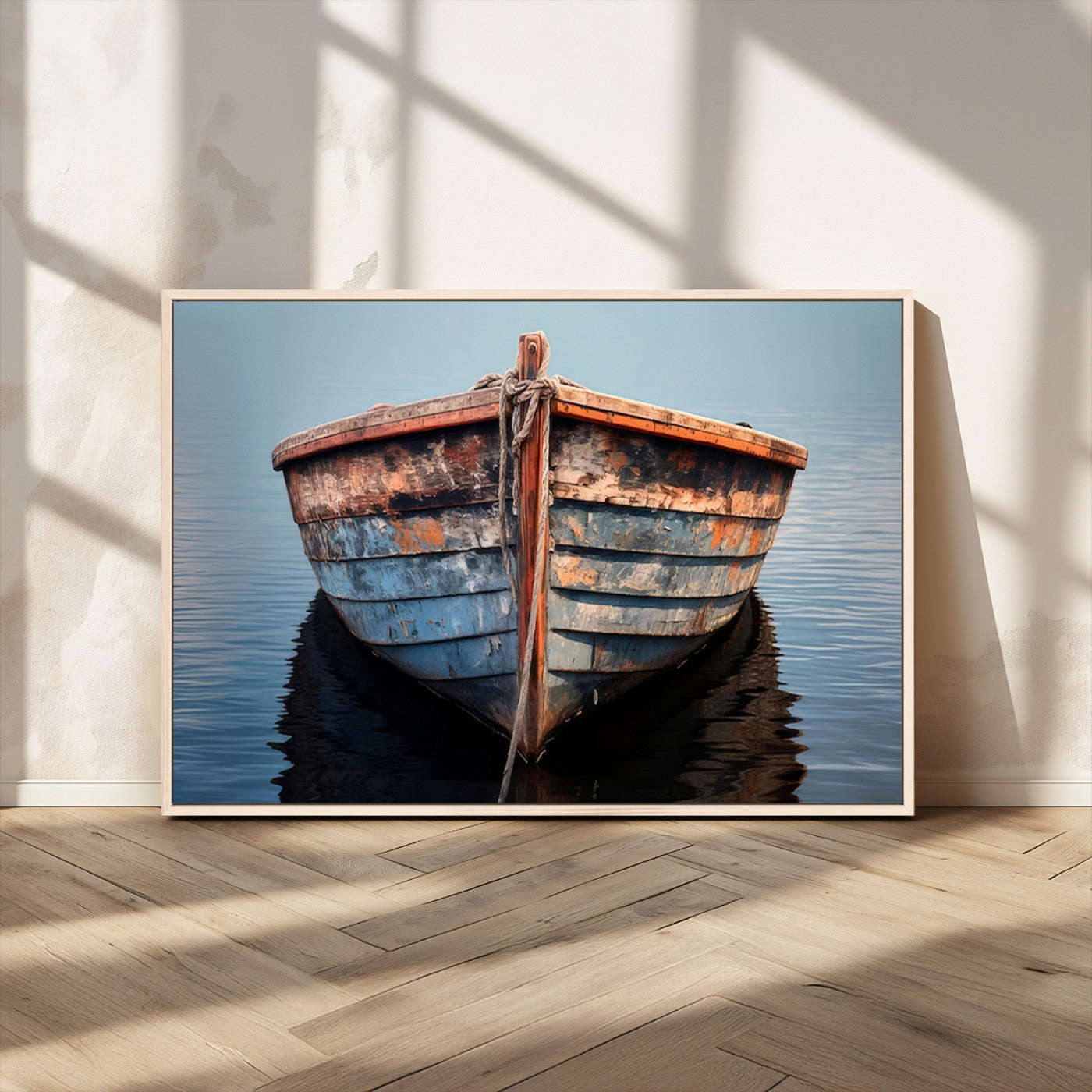 MGV-FC-36X24 - Stunning Vintage Boat Canvas Print | Nautical Wall