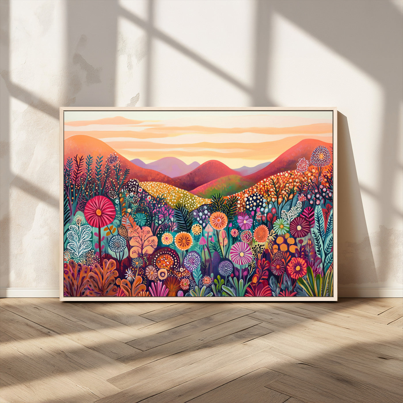 MGV-FC-36X24 - Yayoi Kusama 1986 Wall Art Print – Yayoi Kusama Wabi Sabi Japanese Wall Art Print - Vibrant Abstract
