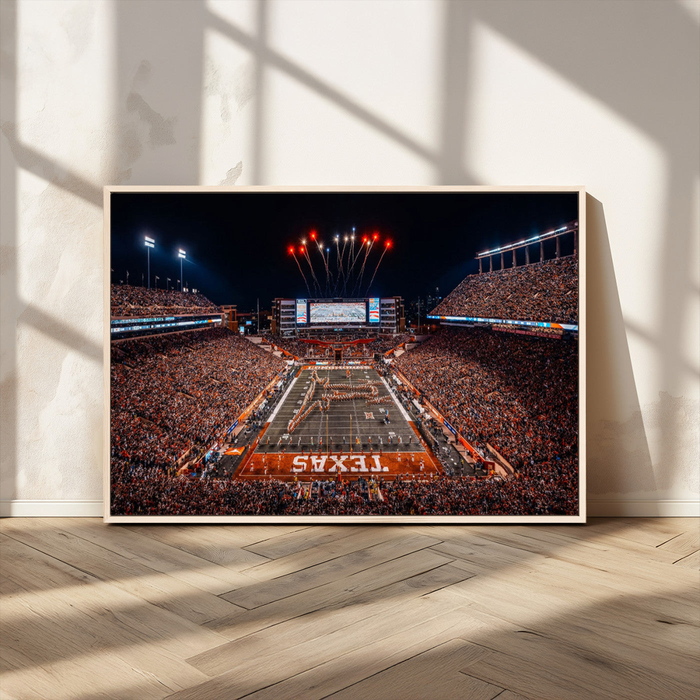 MGV-FC-36X24 - Texas Memorial Stadium Wall Art Canvas Print