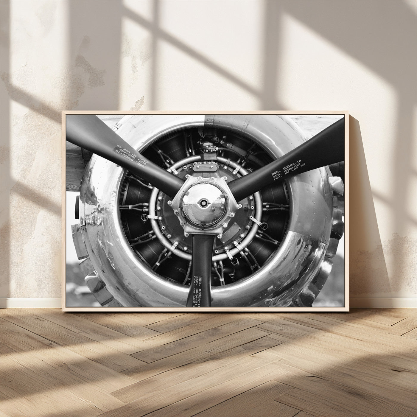 MGV-FC-36X24 - Vintage Airplane Wall Art Canvas Print