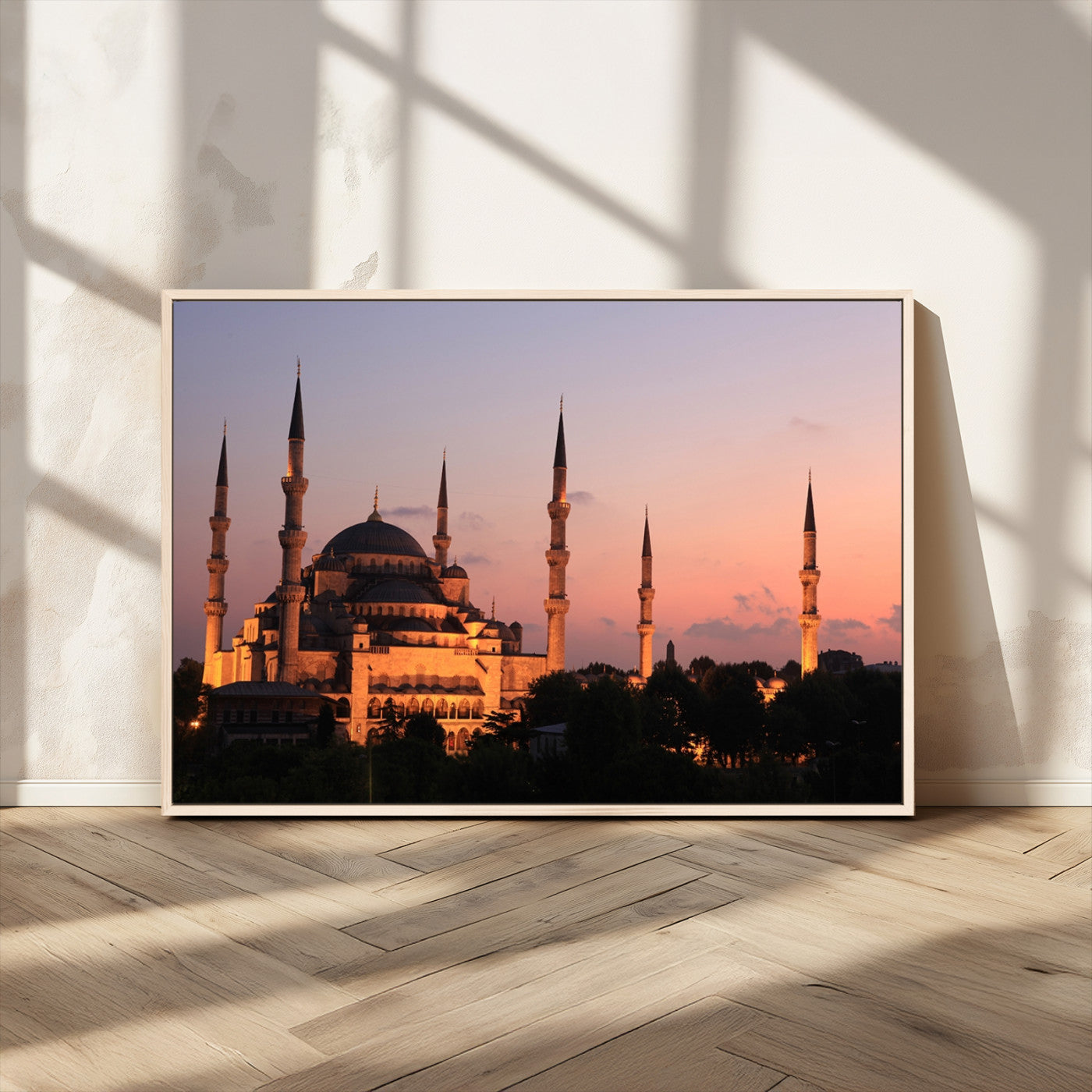MGV-FC-36X24 - Wall Art Turkey Istanbul Skyline Canvas Print