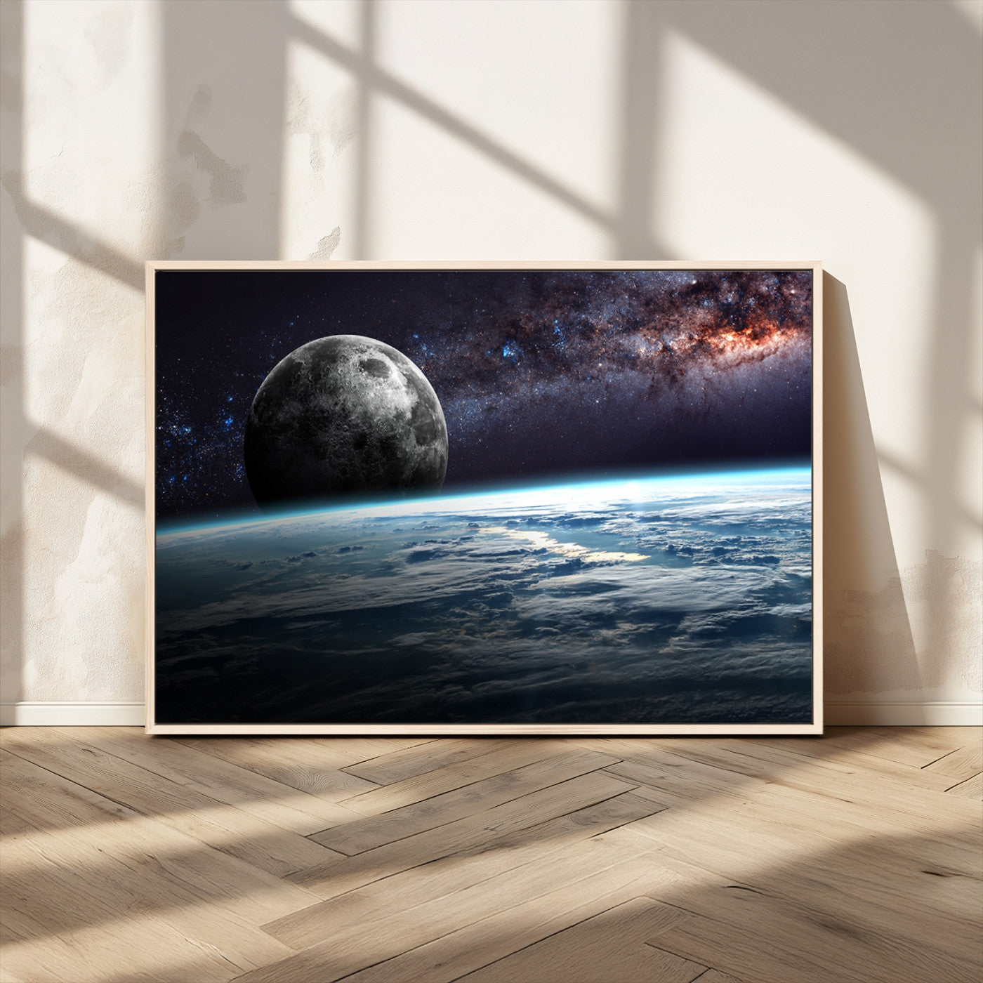 MGV-FC-36X24 - Space and Planet Canvas Print