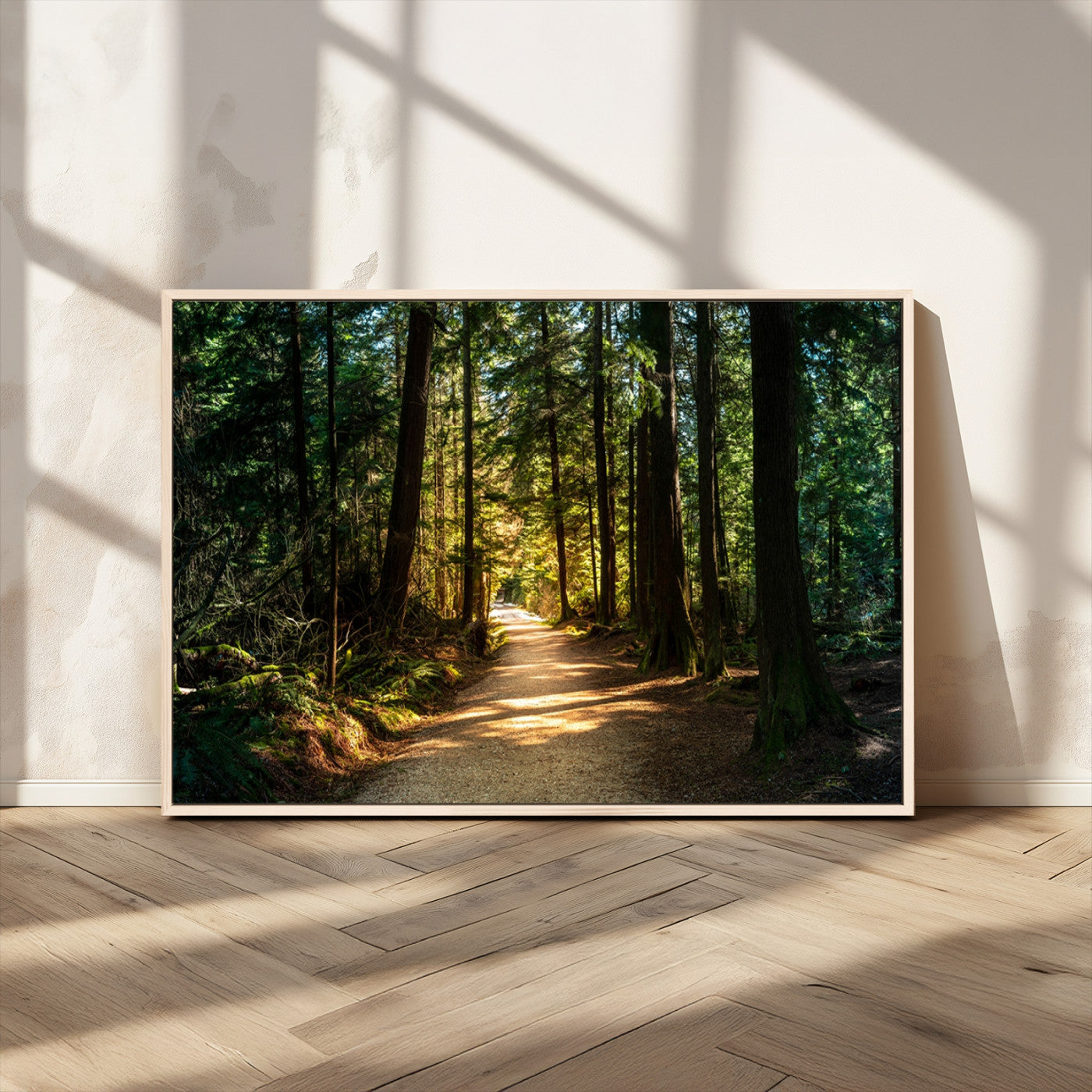 MGV-FC-36X24 - Natural Landscape Wall Art Relaxing Forest Canvas Print