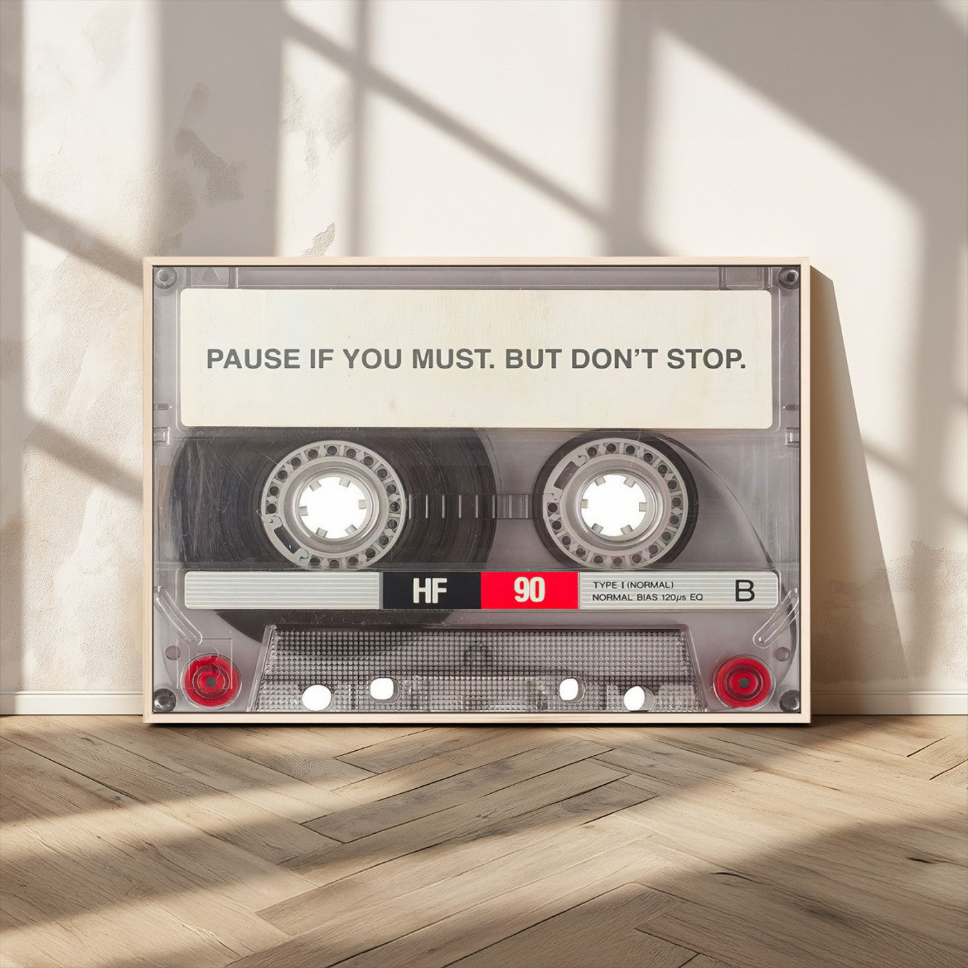MGV-FC-36X24 - Music Cassette Iconic Wall Art Canvas Print