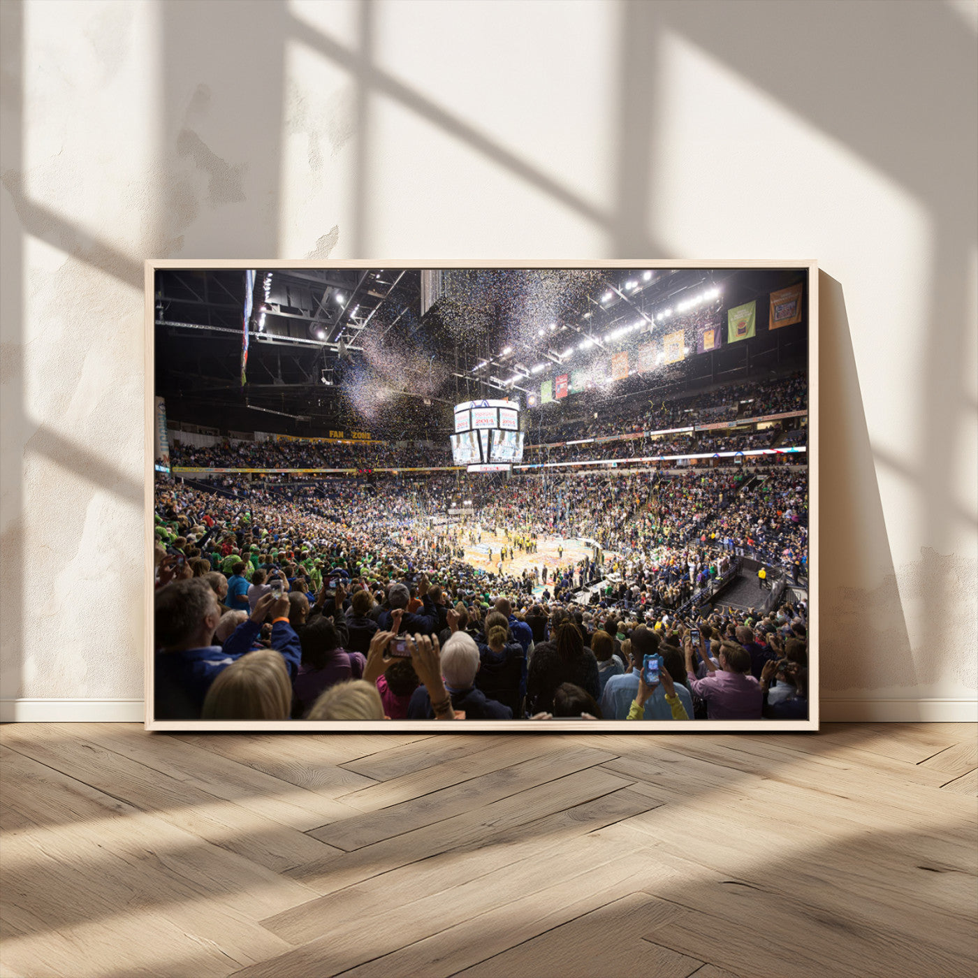 MGV-FC-36X24 - Bridgestone Arena Wall Art Canvas | Nashville Predators Hockey Team Print | Canvas Print | Ready to