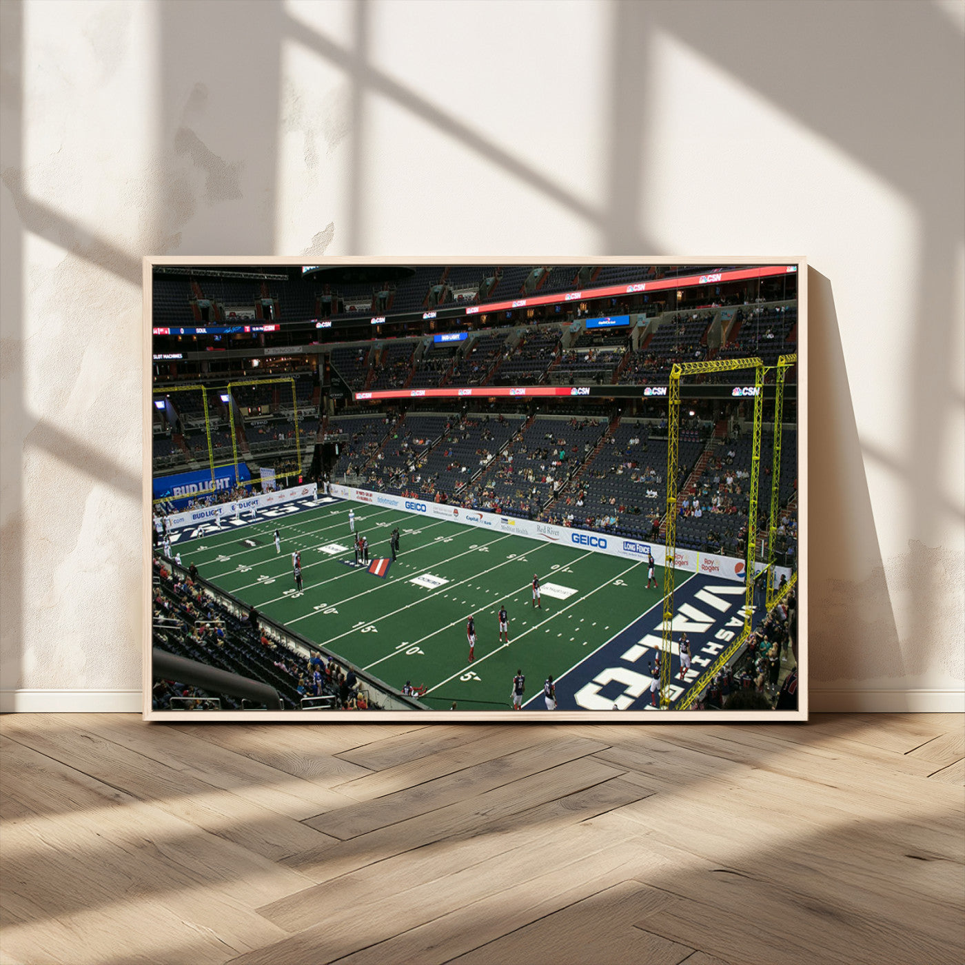 MGV-FC-36X24 - Capital One Arena Wall Art | Washington Wizards & Capitals Print | Canvas Print | Ready to Hang |