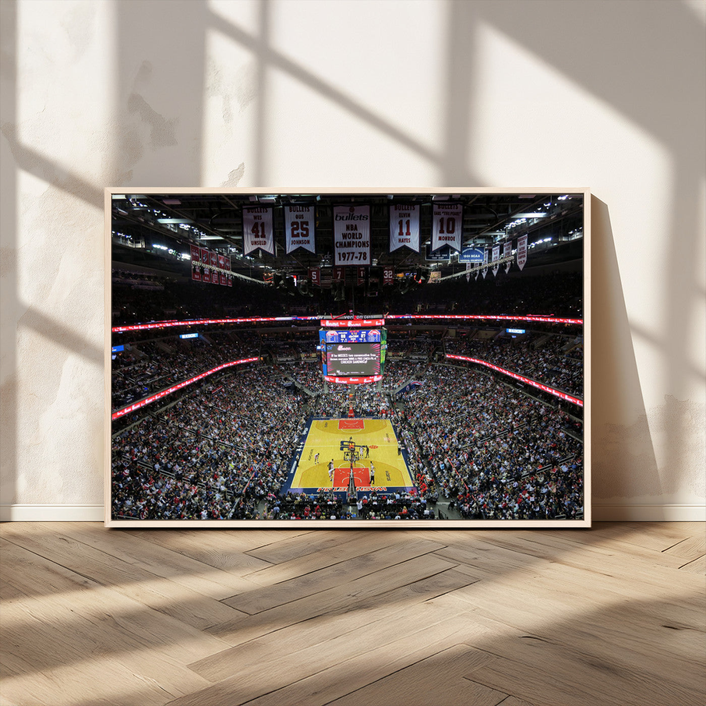 MGV-FC-36X24 - Capital One Arena Stadium Wall Art | Canvas Print | Ready to Hang | Washington D.C. Sports Decor