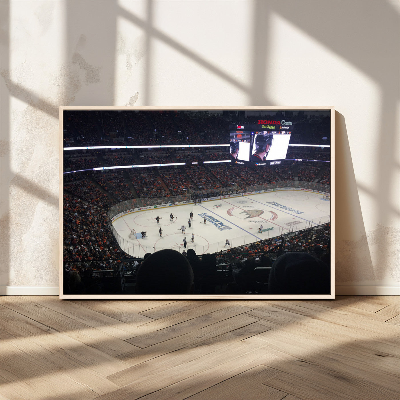 MGV-FC-36X24 - Honda Center California Anaheim Ducks Hockey Stadium Wall Art, Honda Center California Stadium Wall