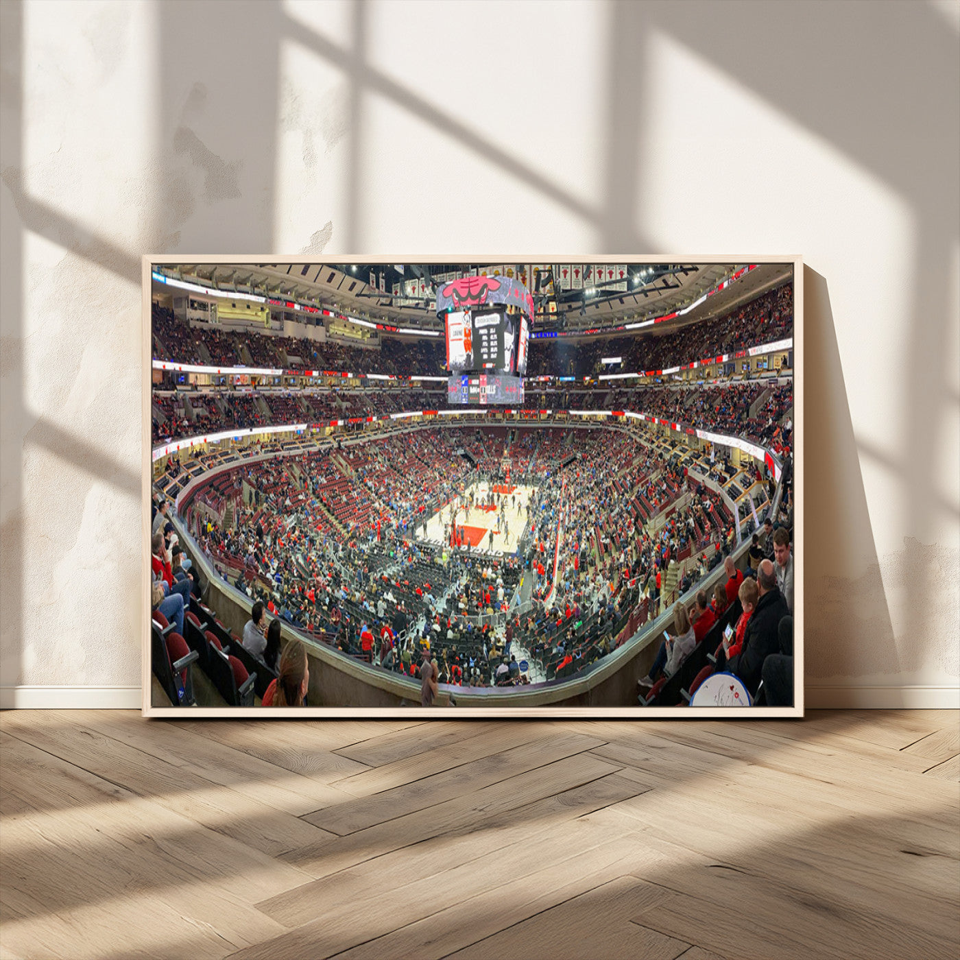MGV-FC-36X24 - United Center Chicago Bulls Stadium Wall Art Canvas Print