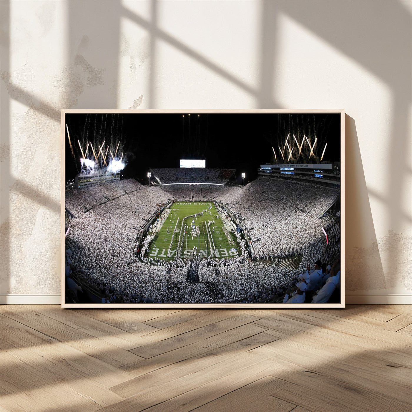 84537-MGV-CV-36X24-Penn State Beaver Stadium Canvas Wall Art - Nittany Lions Football Print