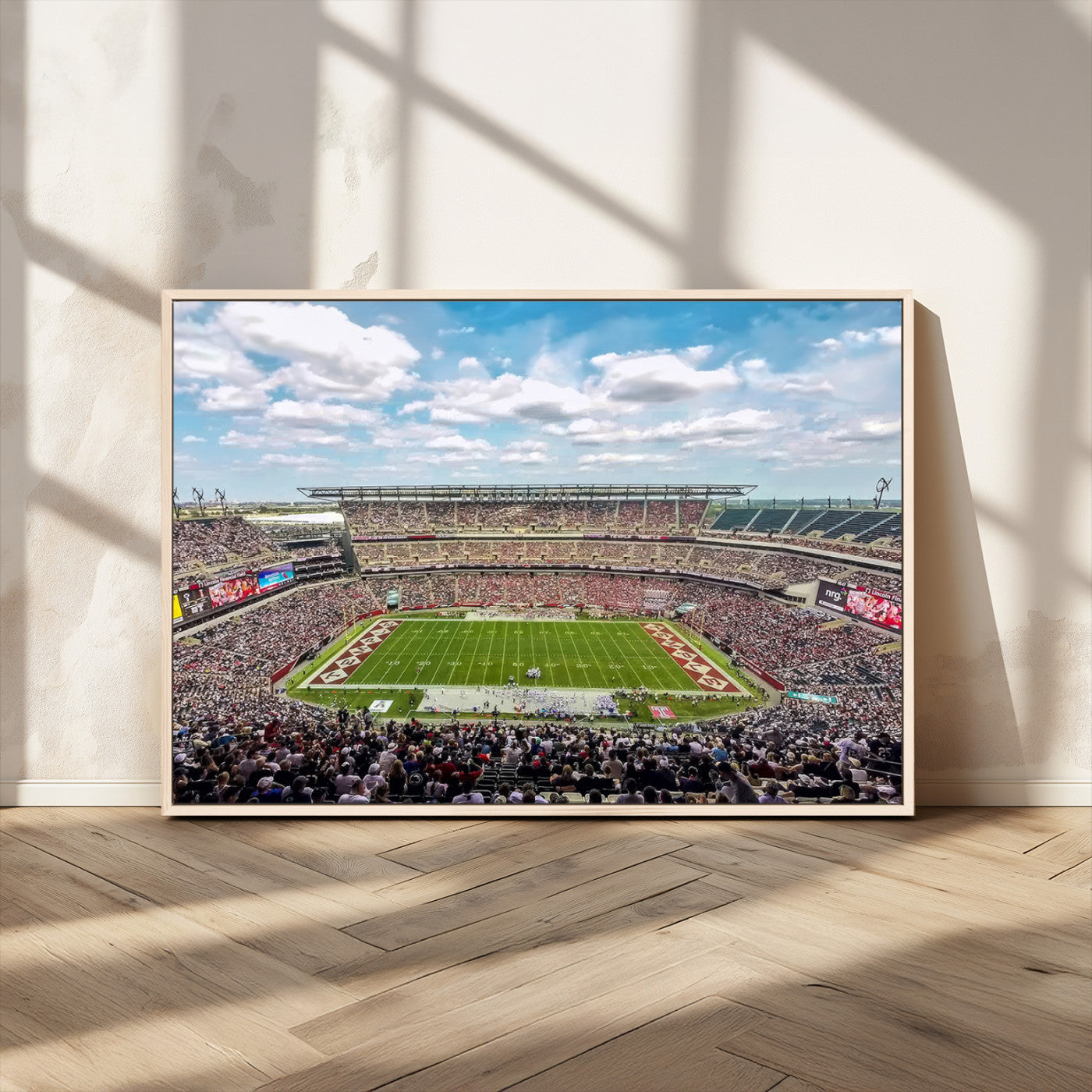 MGV-FC-36X24 - The Temple University Owls Athletics Team Print - Philadelphia Lincoln Financial Field Stadium Wall