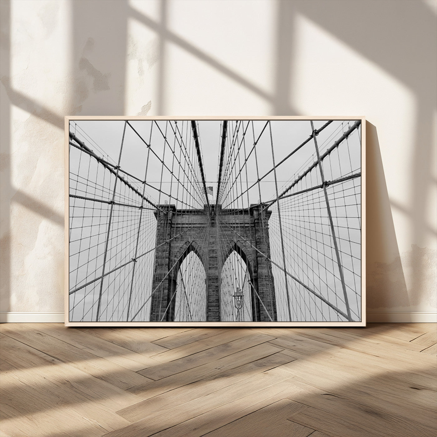 MGV-FC-36X24 - Large Brooklyn Bridge Wall Art Canvas Print