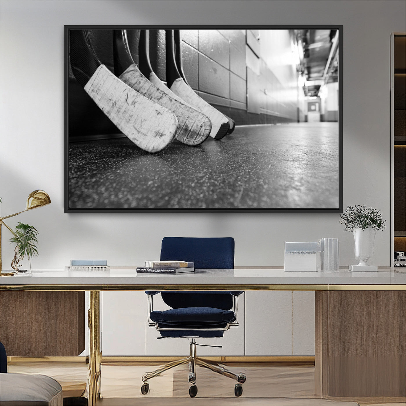 MGV-FC-36X24 - Ice Hockey Wall Art Canvas Print