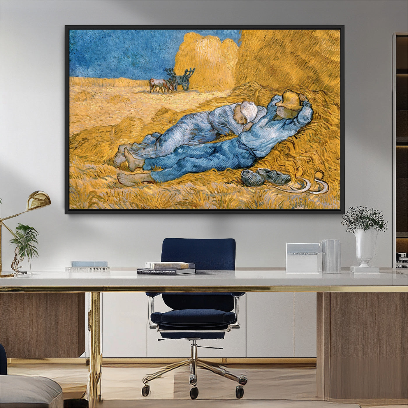 MGV-FC-36X24 - Master Artist Vincent Van Gogh Nature Wilderness Illustrs Fine Art Canvas Print