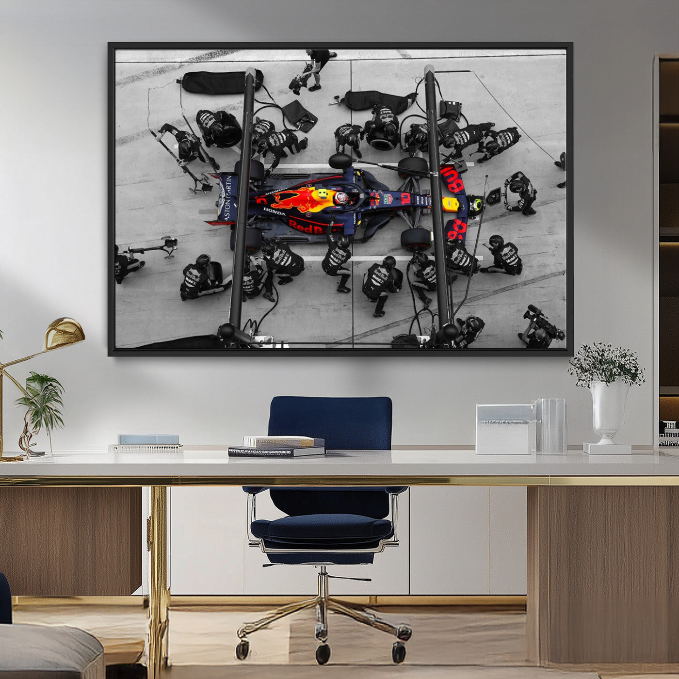 MGV-FC-36X24 - RedBull Formula 1 Canvas Wall Art Print