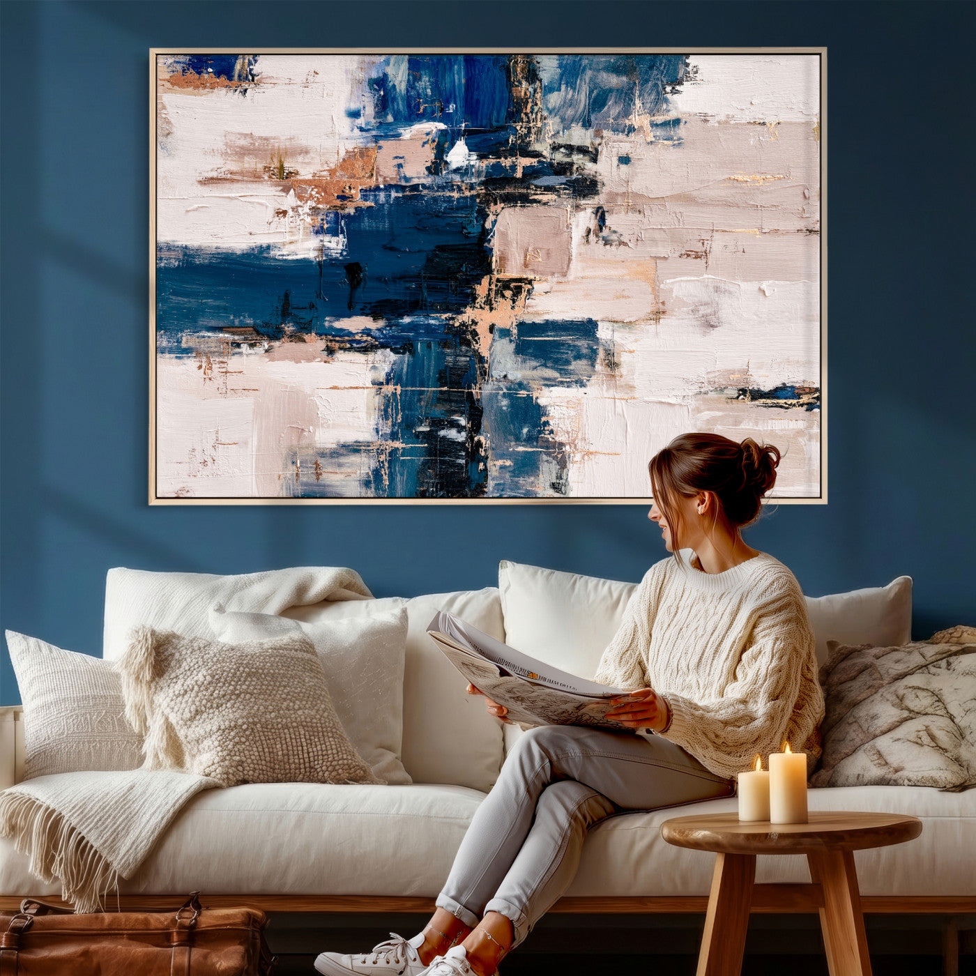 67375610-MGV-CV-36X24 - Abstract Wall Art Canvas Print