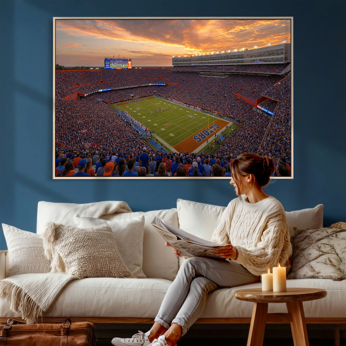 48009171-MGV-CV-36X24 - Stadium Wall Art Canvas Print