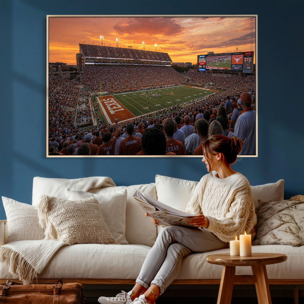 50466060-MGV-CV-36X24 - Stadium Wall Art Canvas Print