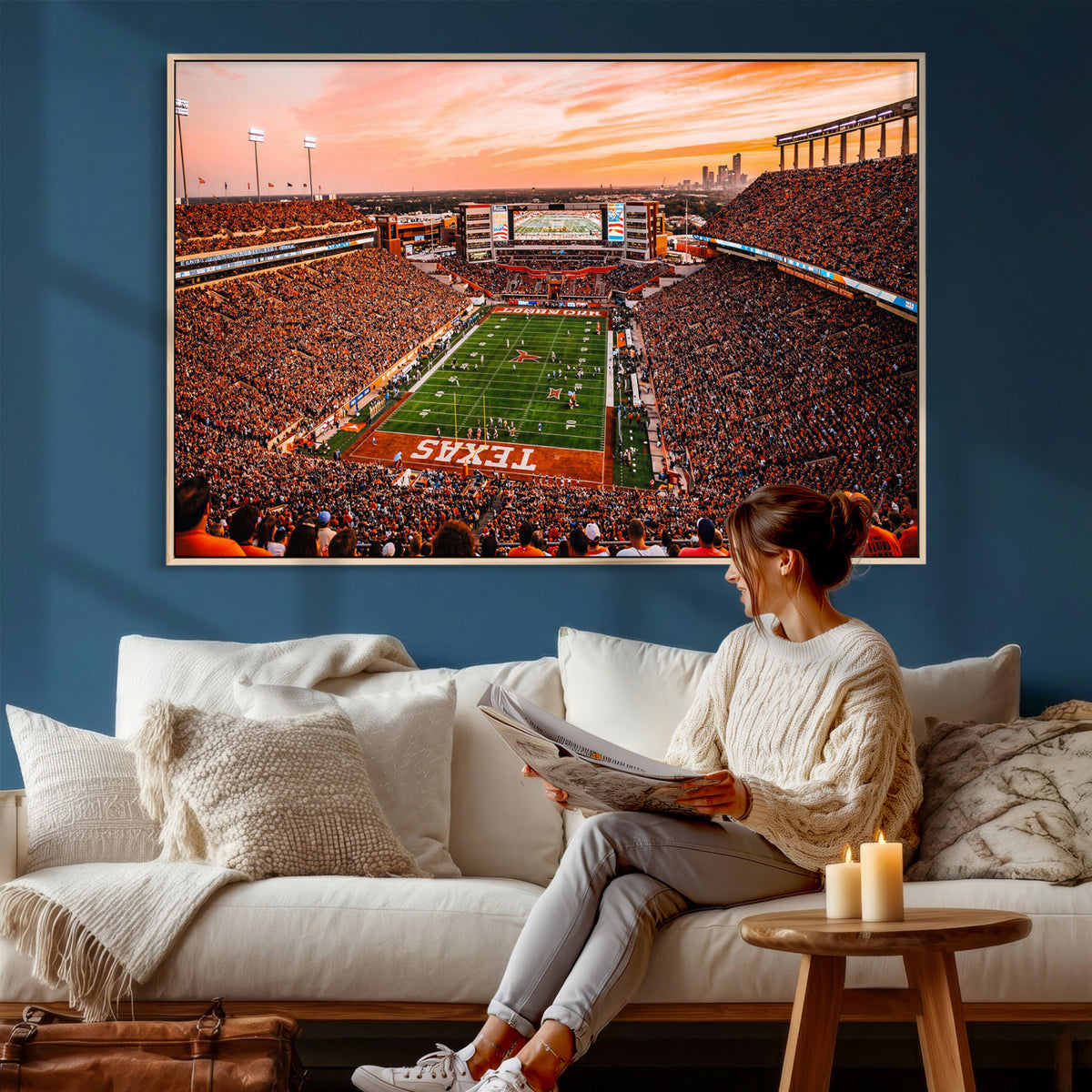 24606043-MGV-CV-36X24 - Stadium Wall Art Canvas Print